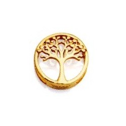 MOTIVO PULSERA VICEROY CHIC ACERO IP DORADO ARBOL DE LA VIDA