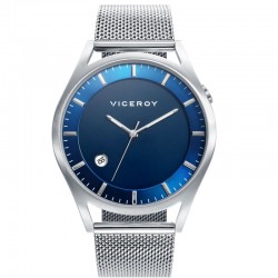 Reloj Viceroy Hombre cadena acero esfera azul (1)