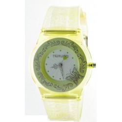Reloj Fiorucci niña correa verde esfera verde