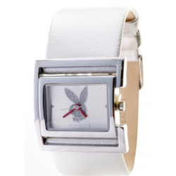 Reloj Play Boy mujer correa gris esfera gris