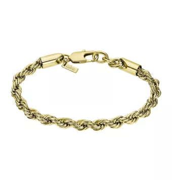 PULSERA CORDÓN LOTUS STYLE LS2233-2/2 HOMBRE ACERO IP DORADO LARGO 22 CENTÍMETROS