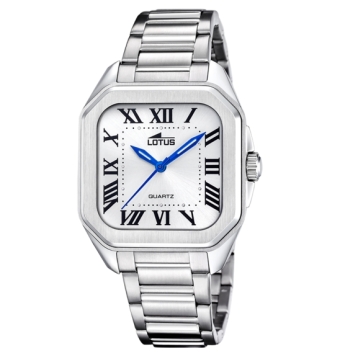 RELOJ LOTUS SQUARE SERIES MUJER 18967/1 CADENA ACERO CAJA ACERO 35X35 MILÍMETROS ESFERA BLANCA