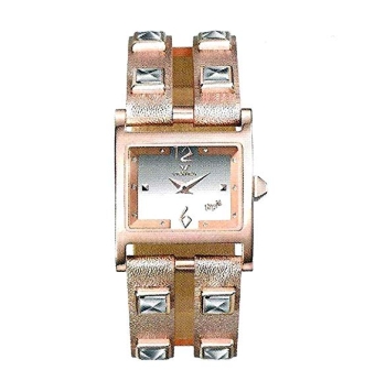 Reloj Viceroy Mujer correa dorada esfera dorada caja cuadrada