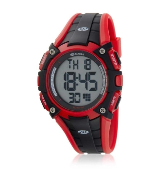 RELOJ MAREA SPORT HOMBRE DIGITAL B40206/2 CORREA CAUCHO NEGRO/ROJO CAJA PLASTICO 50 MILÍMETROS ROJA/NEGRA