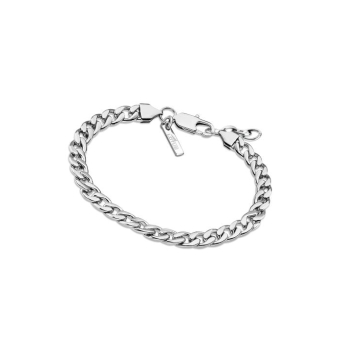 PULSERA LOTUS MEN IN BLACK HOMBRE ESLABONES ACERO CIERRE MOSQUETÓN LARGO 21.10 CM (3)