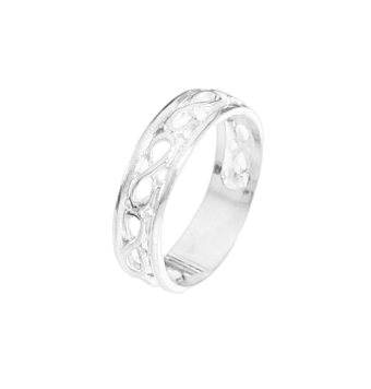 ANILLO ALIANZA PLATA DE LEY 925 INFINITOS ANCHO 6 MILÍMETROS