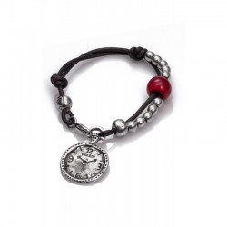 pulsera viceroy metal chapado plata mujer