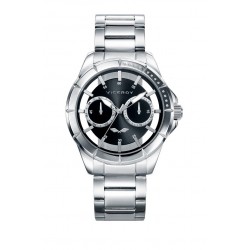 Reloj Viceroy multifunción Hombre cadena acero caja acero esfera negra