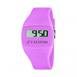 Reloj digital Calypso Mujer correa lila